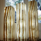 banded onyx floor lamps